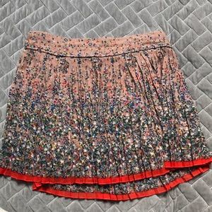 American Eagle floral mini skirt